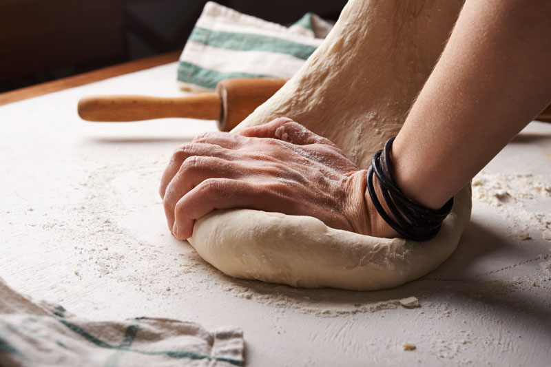 lavorazione artigianale pizza